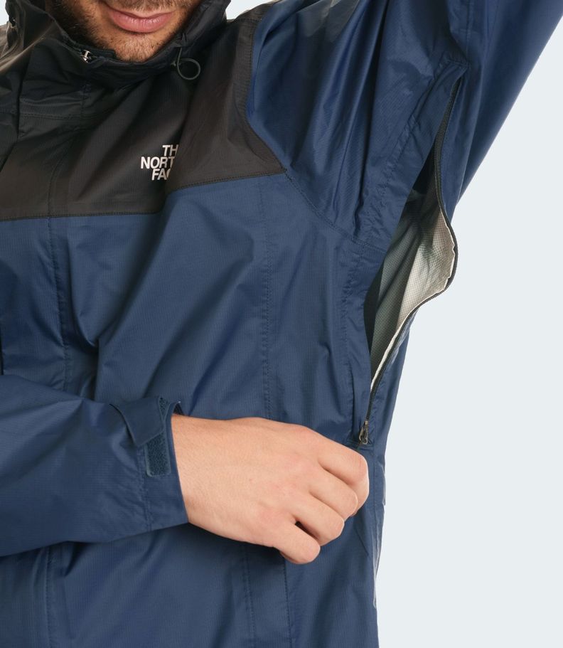 Chaqueta The North Face Hombre Impermeable Venture 2 Azul-5
