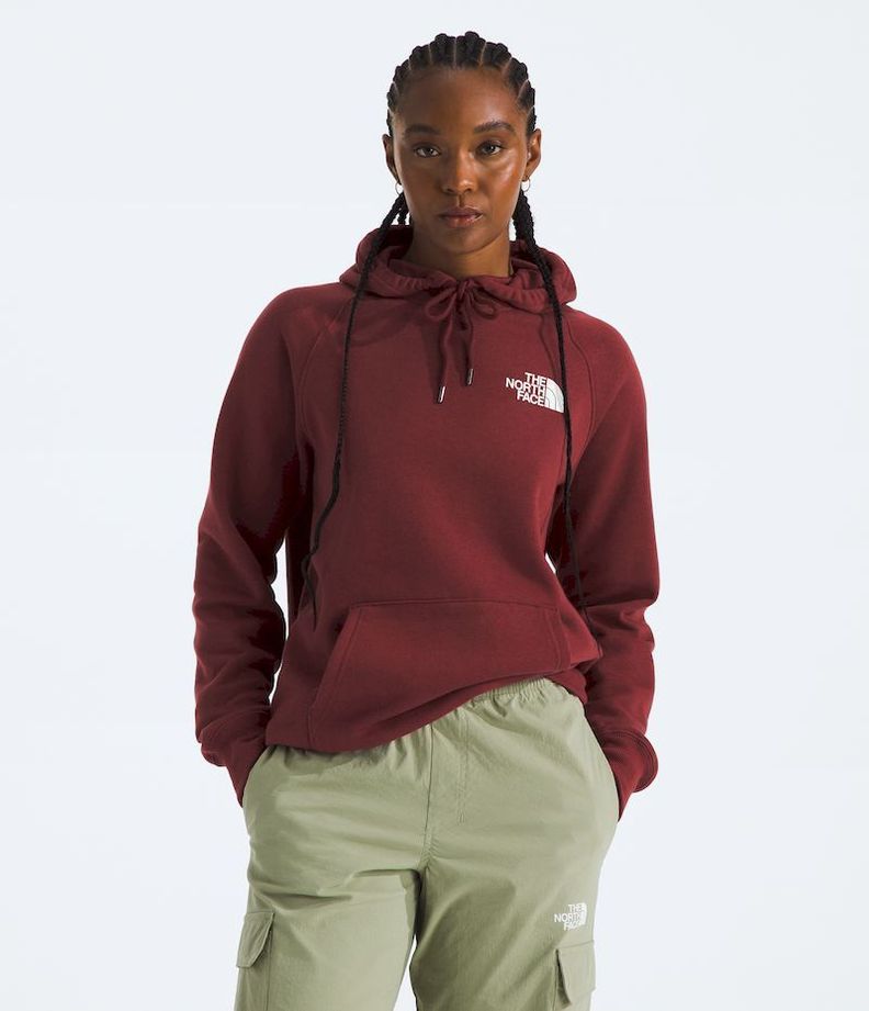 Poleron The North Face Mujer Box Nse Pullover Hoodie Rojo-1