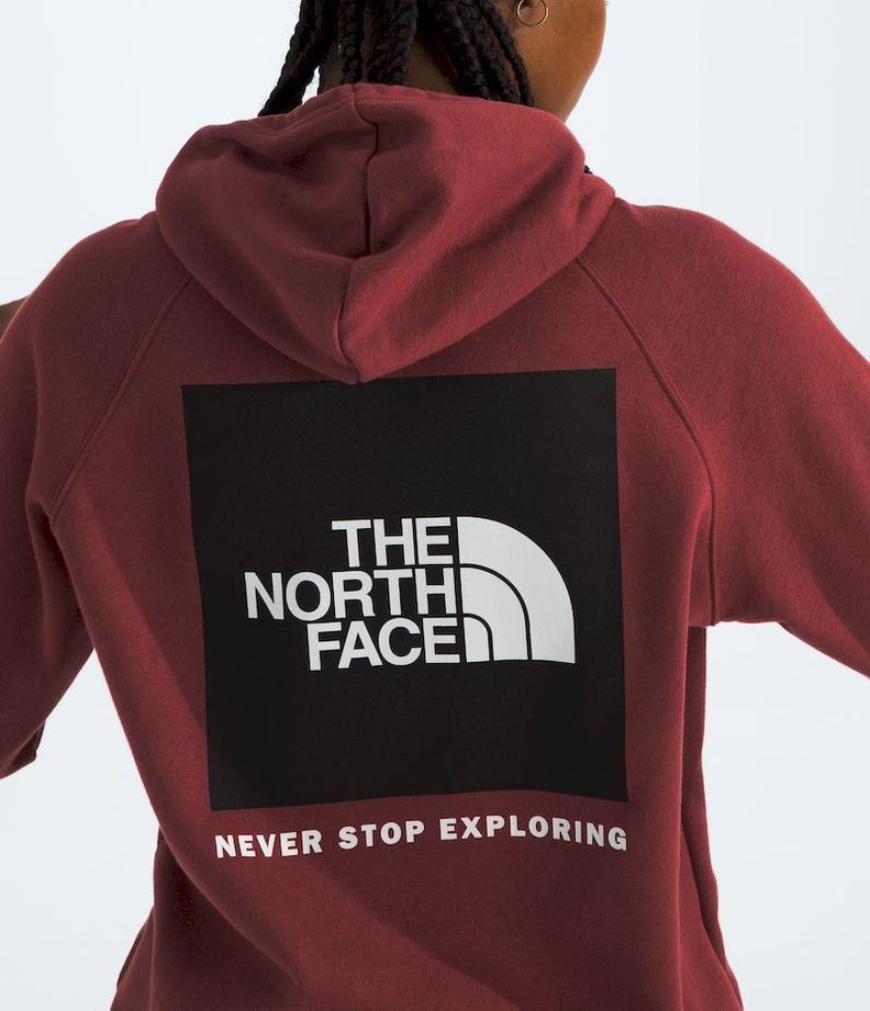 Poleron The North Face Mujer Box Nse Pullover Hoodie Rojo-2