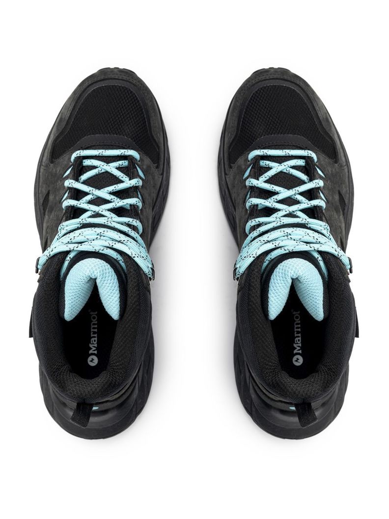 Zapato Marmot Mujer Karri Mid Negro-4