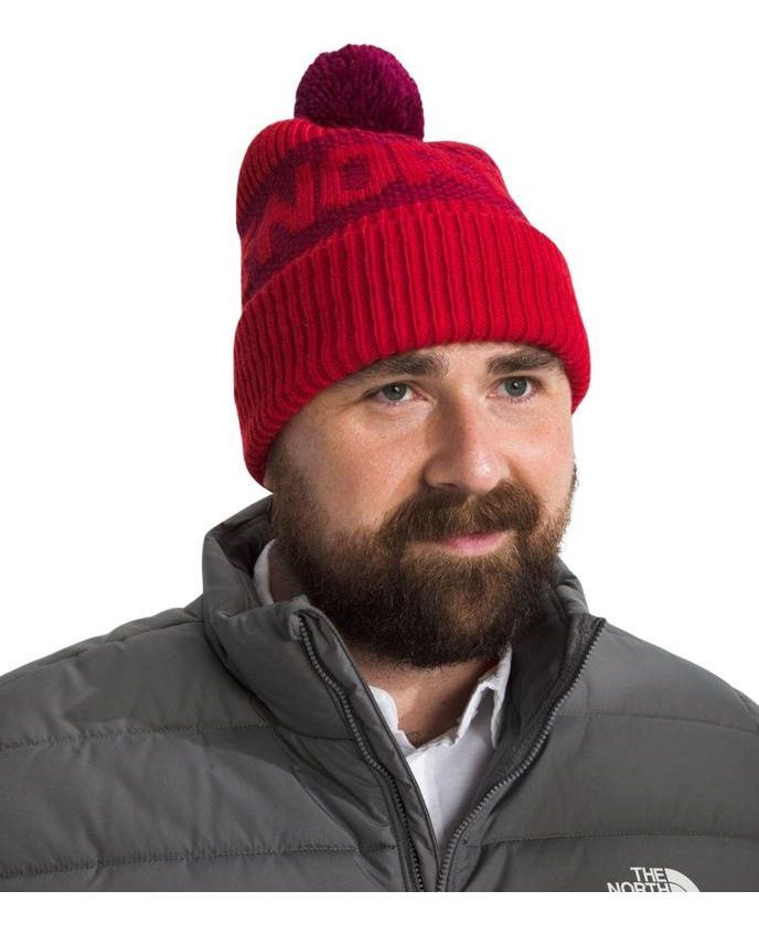 Gorro The North Face Retro Cabin Rojo-1