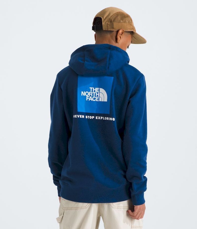 Poleron The North Face Teen Box Nse Pullover Hoodie Azul-3