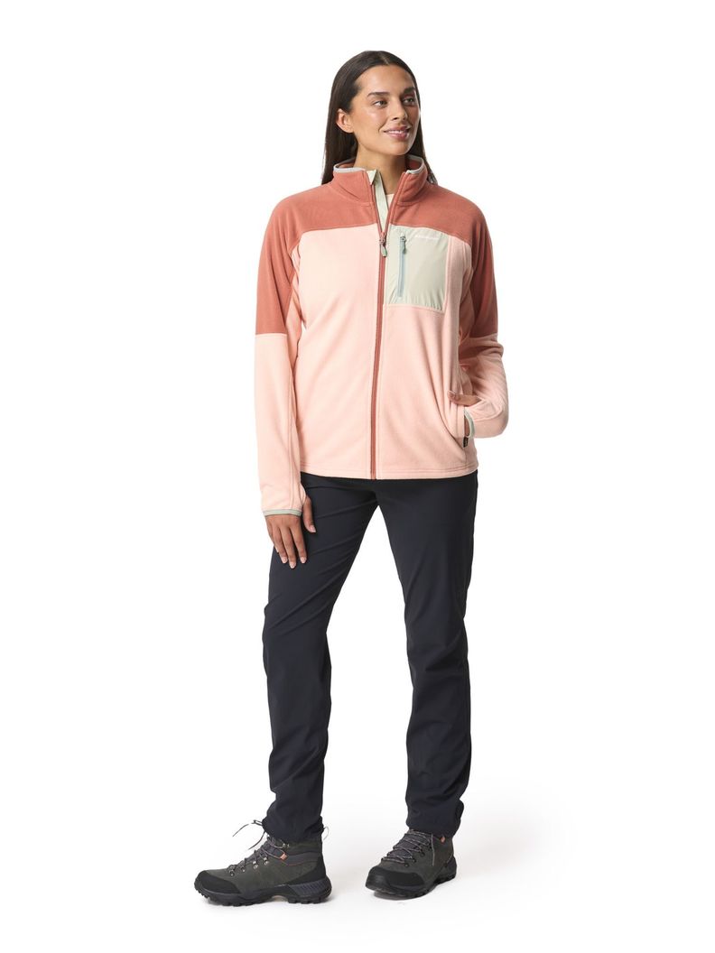 Polar Andesgear Mujer New Maihue Fullzip - Rosado-2