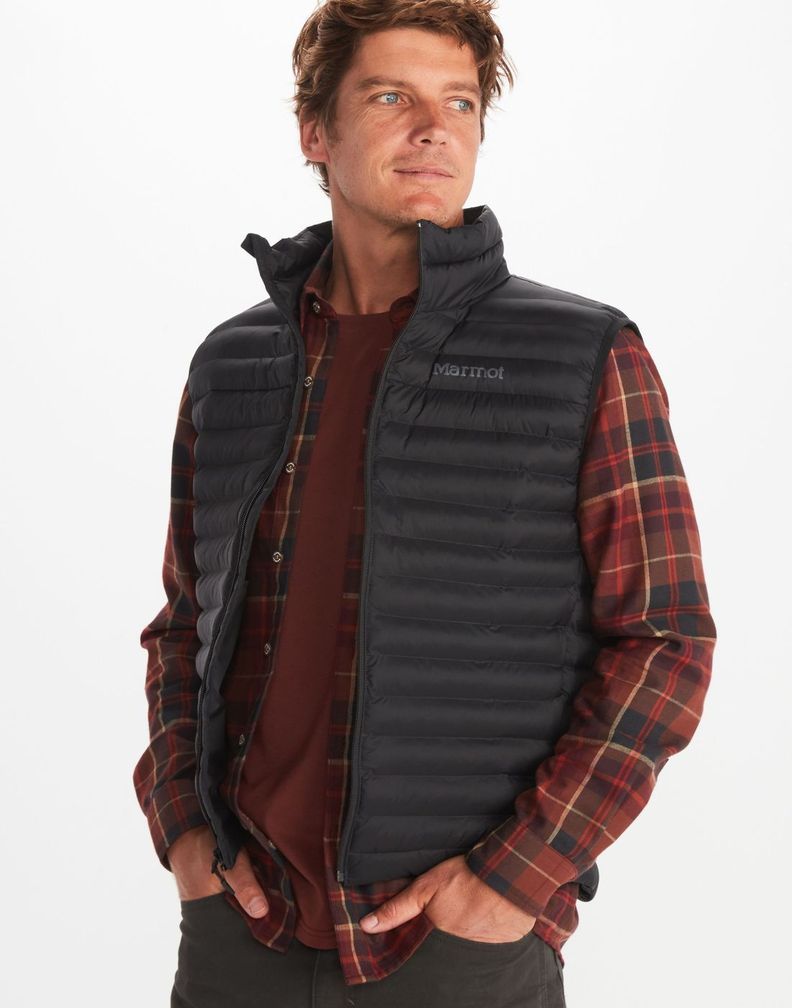 Chaqueta Marmot Hombre Echo Featherless Vest Negro-0