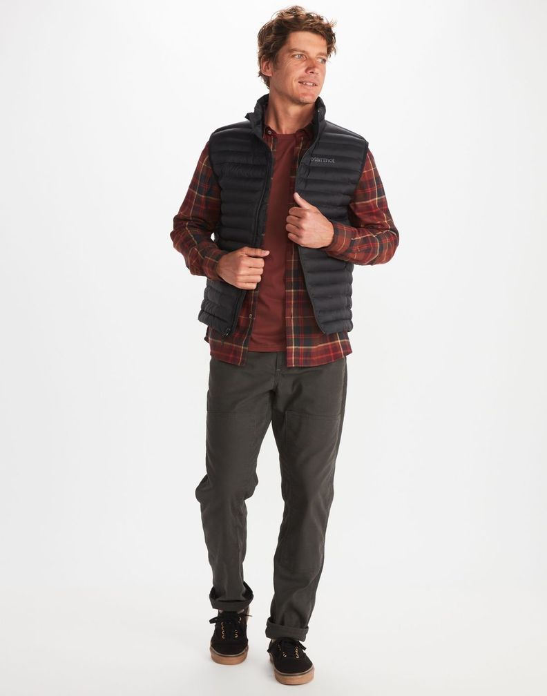 Chaqueta Marmot Hombre Echo Featherless Vest Negro-2