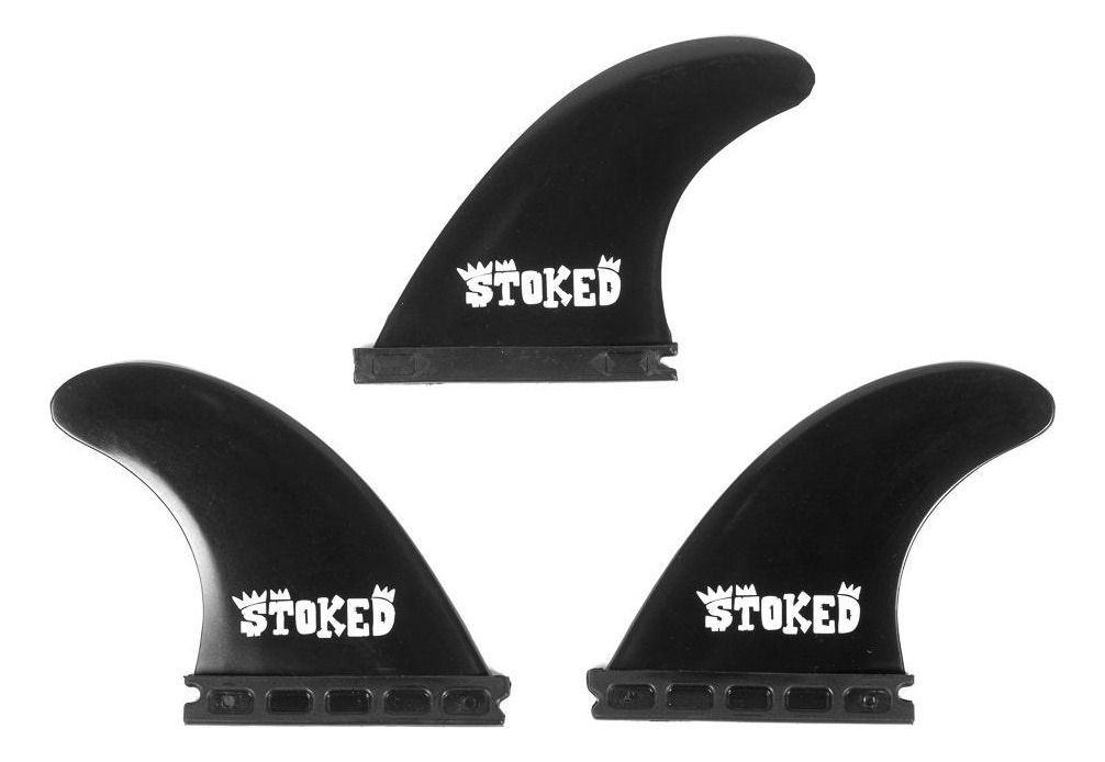 Quilla Stoked Unisex Plas Fut Negro-1