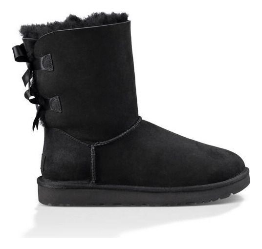 Bota UGG Mujer Bailey Bow Ii Negro-1