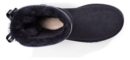 Bota UGG Mujer Bailey Bow Ii Negro-4