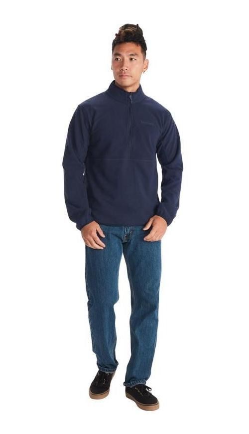 Polar Marmot Hombre Rocklin 1/2-zip Azul Marino Azul Marino-0