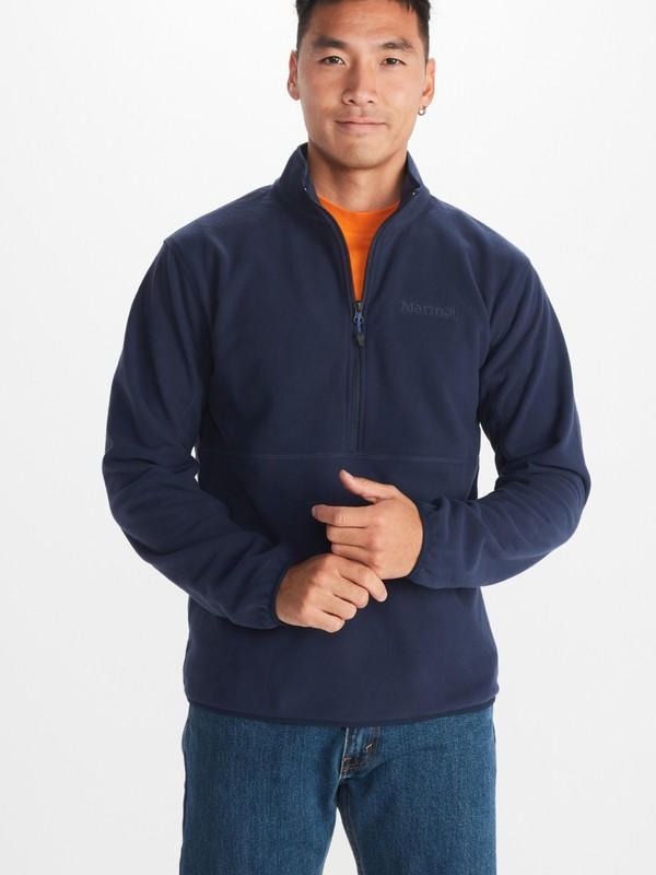 Polar Marmot Hombre Rocklin 1/2-zip Azul Marino Azul Marino-1