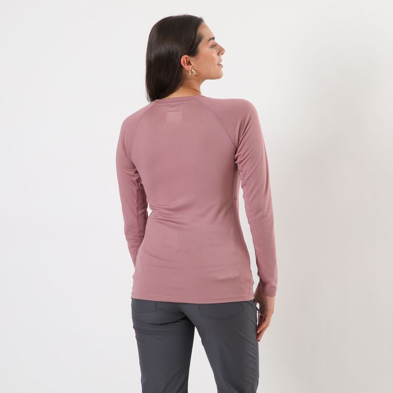 Primera Capa Andesgear Mujer Trekking Top - Rosado-1