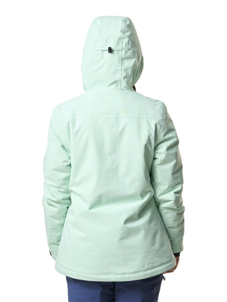 Chaqueta Kivul Mujer Koris Nieve Reciclada Verde Agua-4