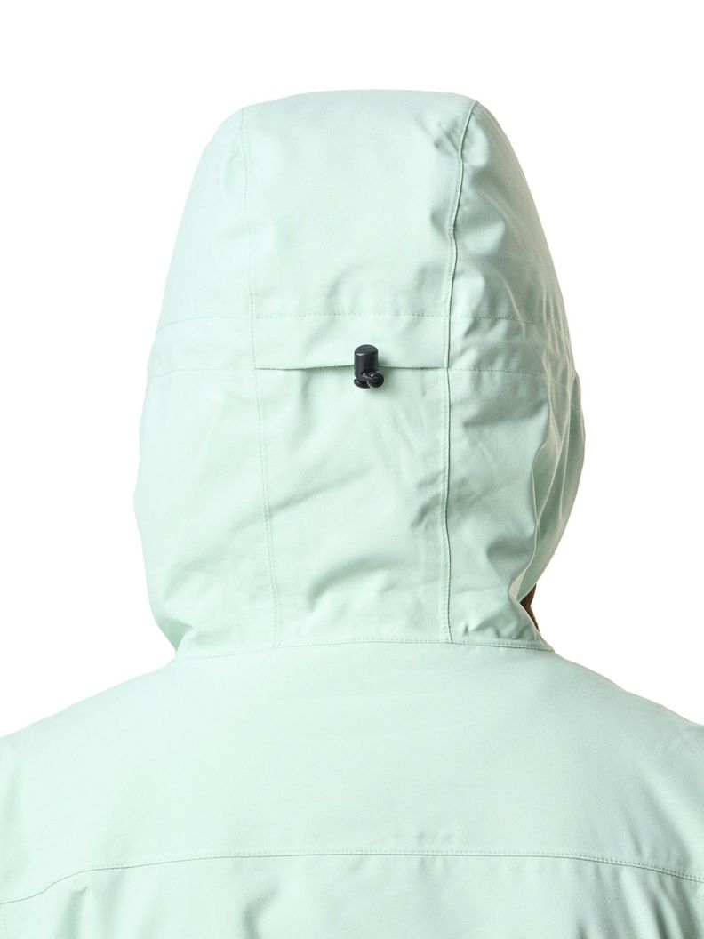 Chaqueta Kivul Mujer Koris Nieve Reciclada Verde Agua-8
