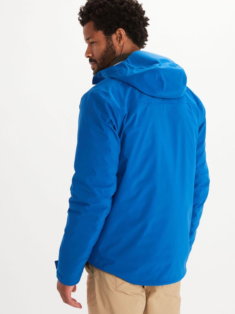 Chaqueta Marmot Hombre Impermeable Precip® Eco Pro Azul Azul-1