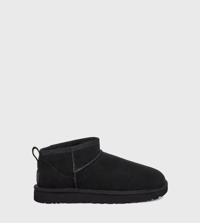 Bota UGG Mujer Classic Ultra Mini Negro-0