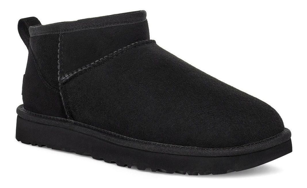 Bota UGG Mujer Classic Ultra Mini Negro-1