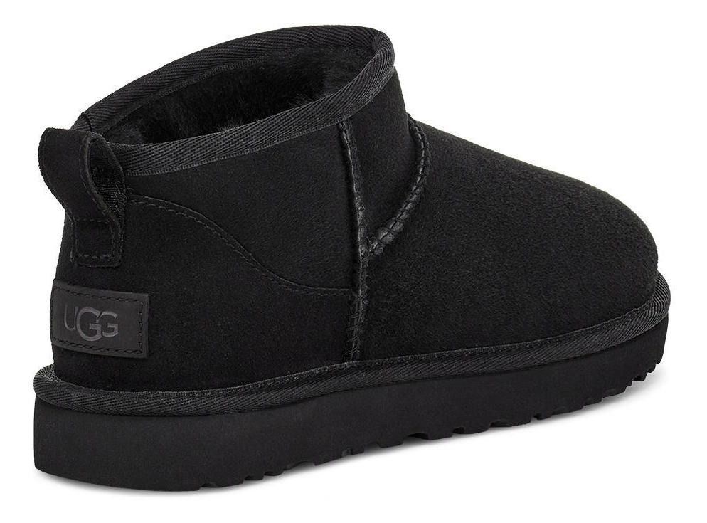Bota UGG Mujer Classic Ultra Mini Negro-3