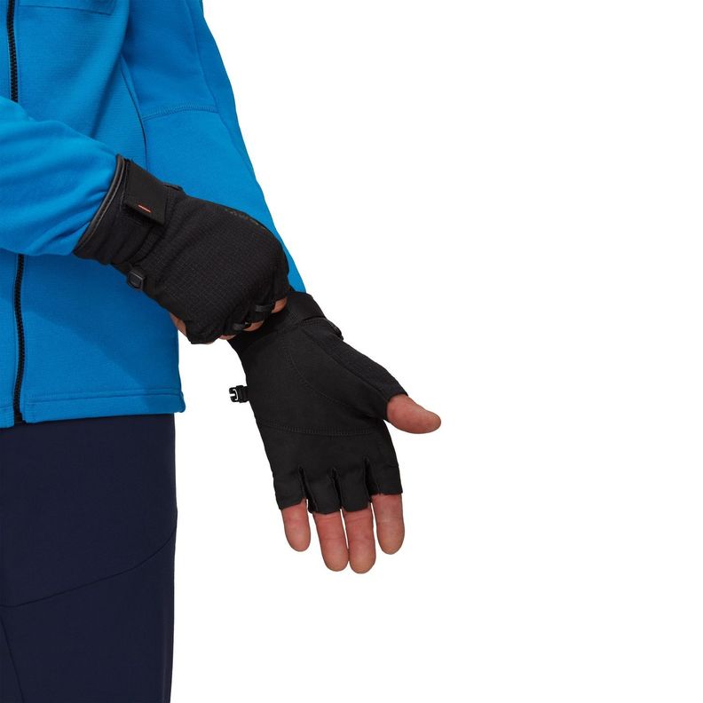 Guantes Mammut Unisex Pordoi Negro-2
