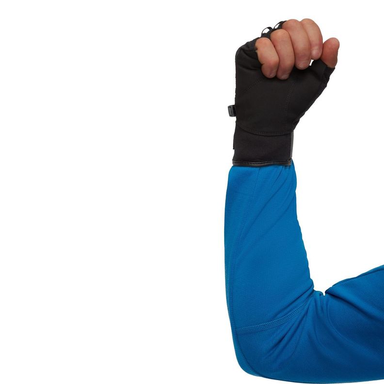 Guantes Mammut Unisex Pordoi Negro-3
