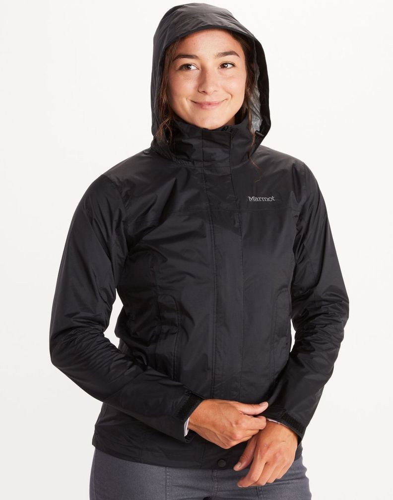 Chaqueta Marmot Mujer W Precip Eco Jacket Negro-0