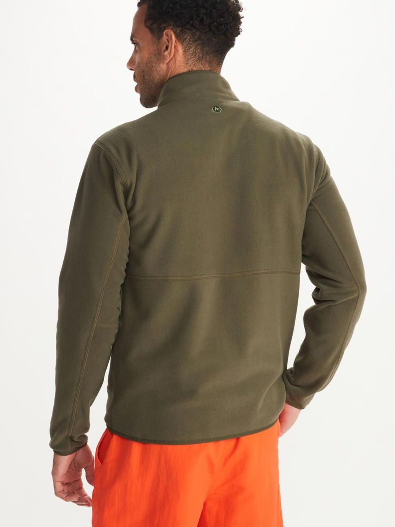 Polar Marmot Hombre Rocklin Full-zip Verde-1