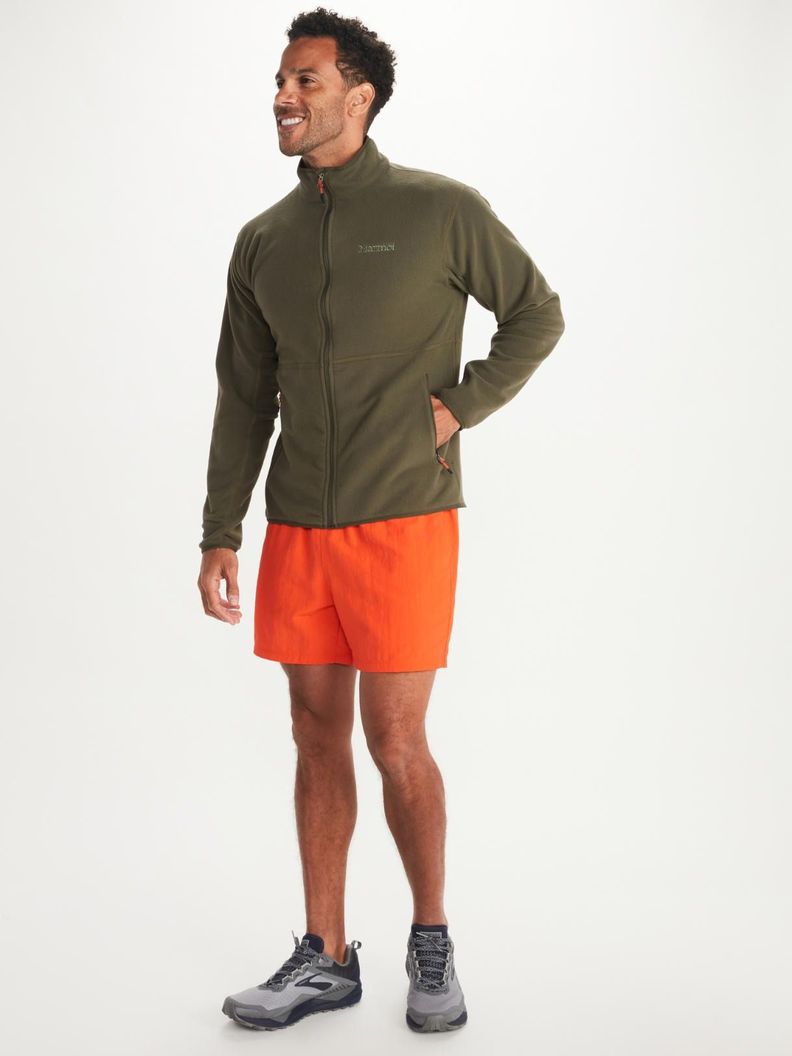 Polar Marmot Hombre Rocklin Full-zip Verde-2