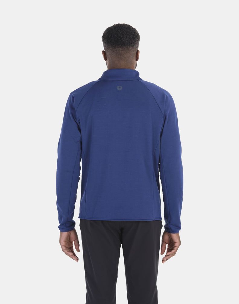 Polar Marmot Hombre Leconte Fleece Jacket Azul-1