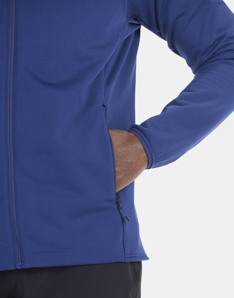 Polar Marmot Hombre Leconte Fleece Jacket Azul-3
