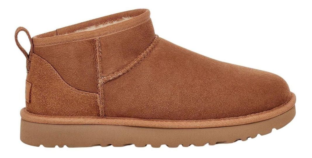 Bota UGG Mujer Classic Ultra Mini Café Claro-0