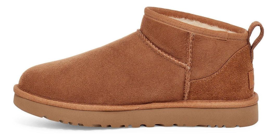 Bota UGG Mujer Classic Ultra Mini Café Claro-2