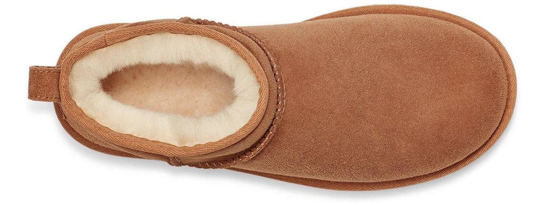 Bota UGG Mujer Classic Ultra Mini Café Claro-4