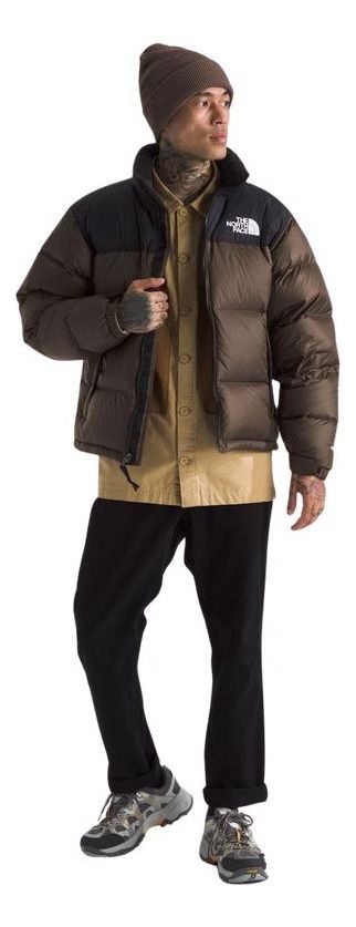 Chaqueta The North Face Hombre 1996 Retro Nuptse Café-2