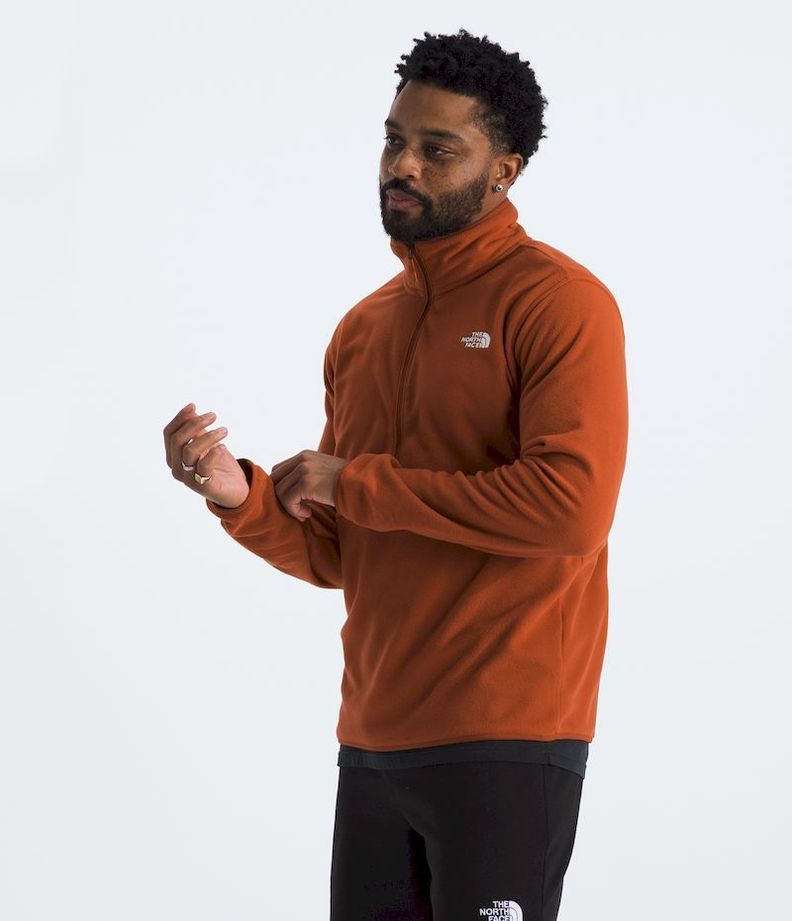 Polar The North Face Hombre Glacier 45689 Zip Naranjo The North