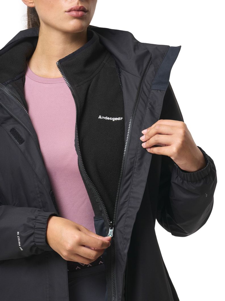 Chaqueta Andesgear Mujer Tagua - Negro-5