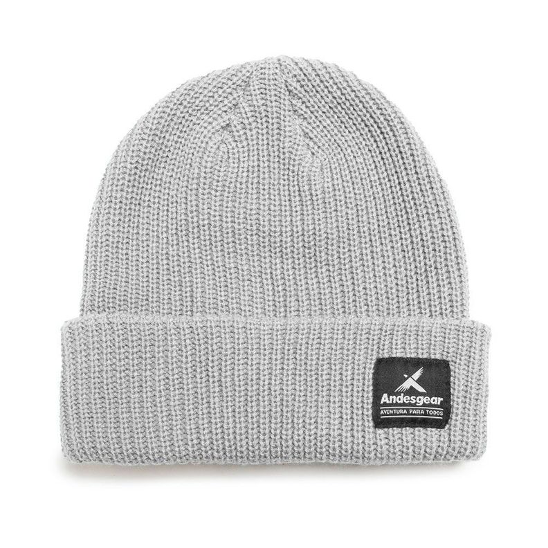 Gorro Andesgear Unisex Logo Gris-0