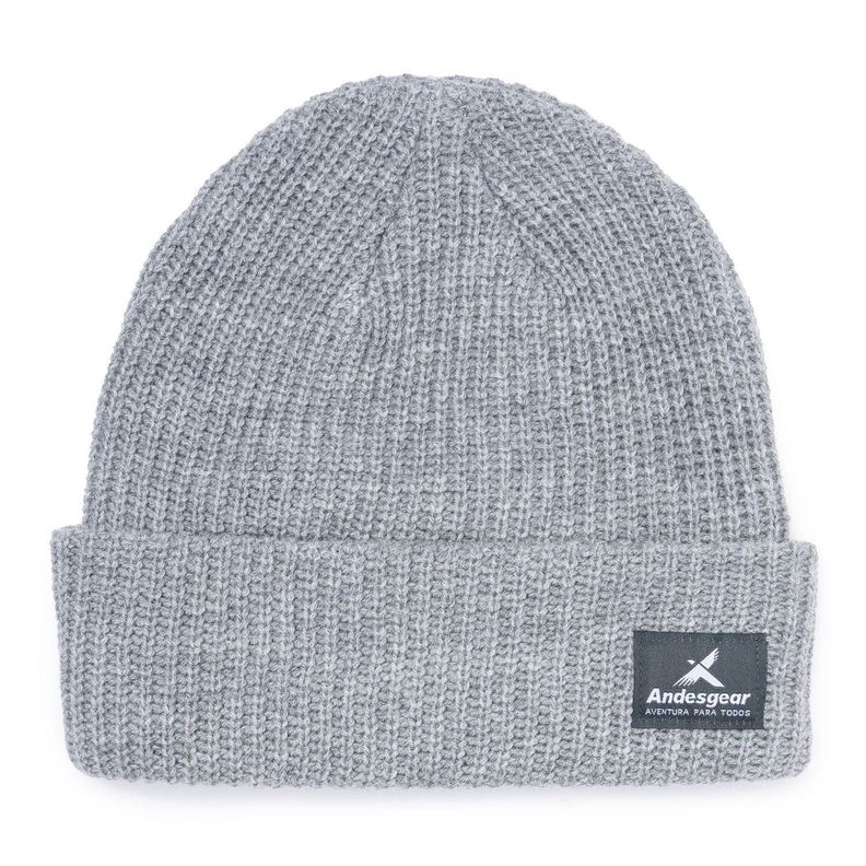 Gorro Andesgear Unisex Logo Gris-2