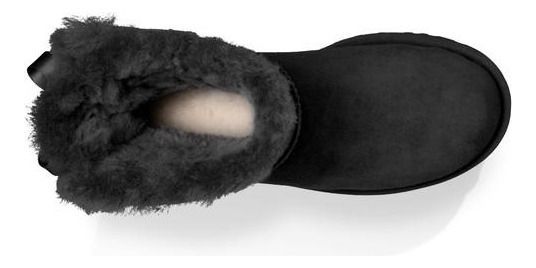 Bota UGG Mujer Mini Bailey Bow Ii Negro-4
