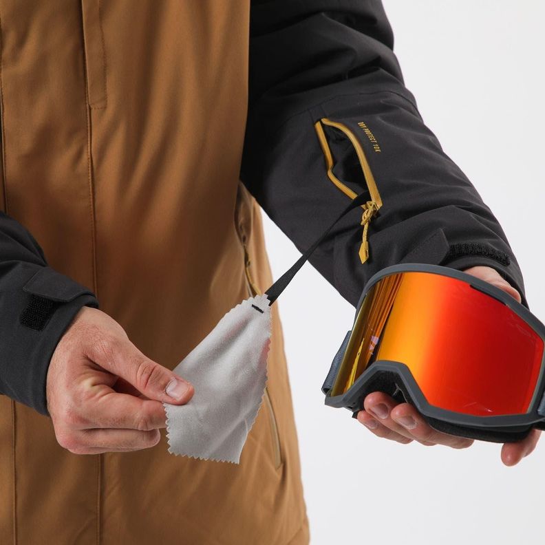 Chaqueta Andesgear Hombre Nieve Antillanca Xpedition Café-4