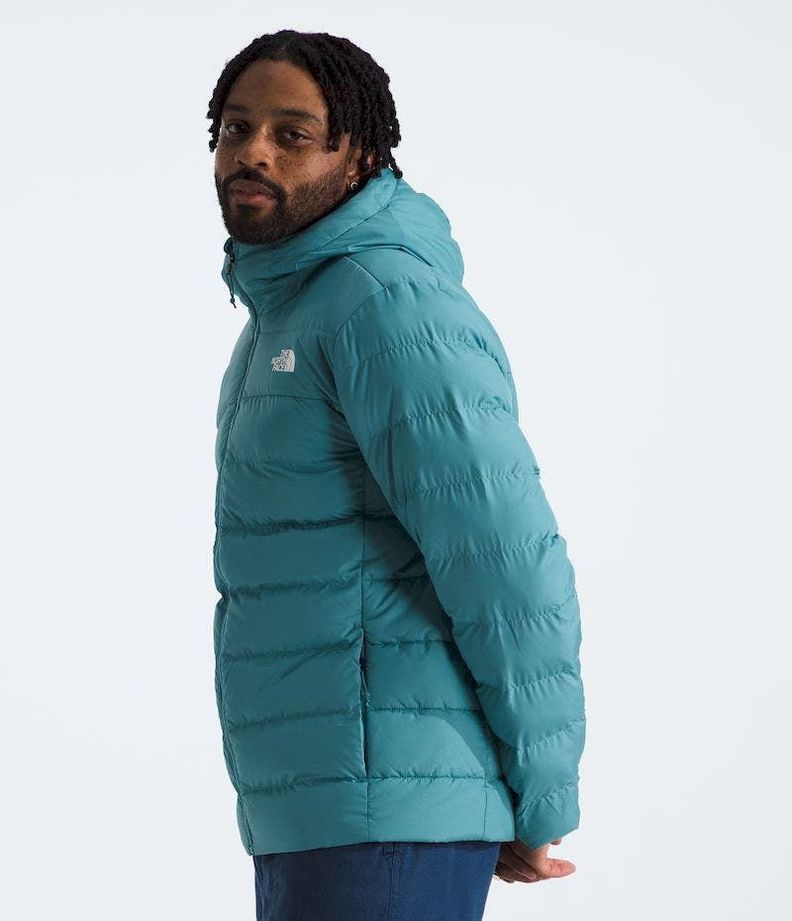 Chaqueta The North Face Hombre De Pluma Aconcagua 3 Hoodie Celeste-2