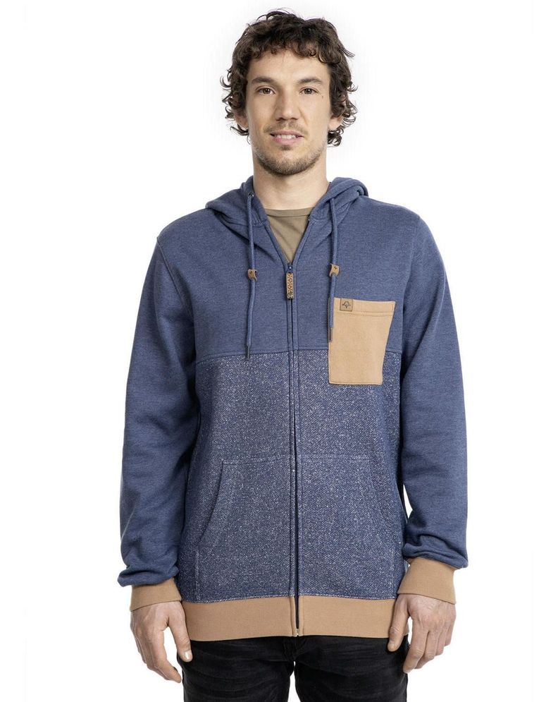 Polerón Kivül Hombre Kor Azul Azul