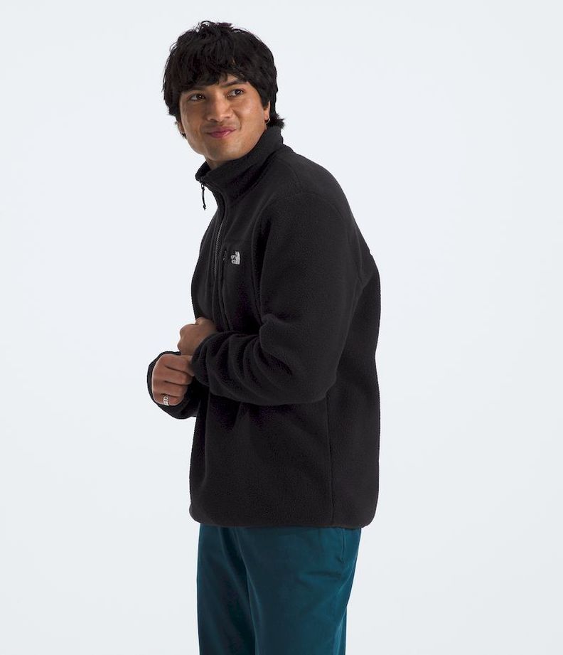 Polar The North Face Hombre Yumiori ¼ Zip Negro-2