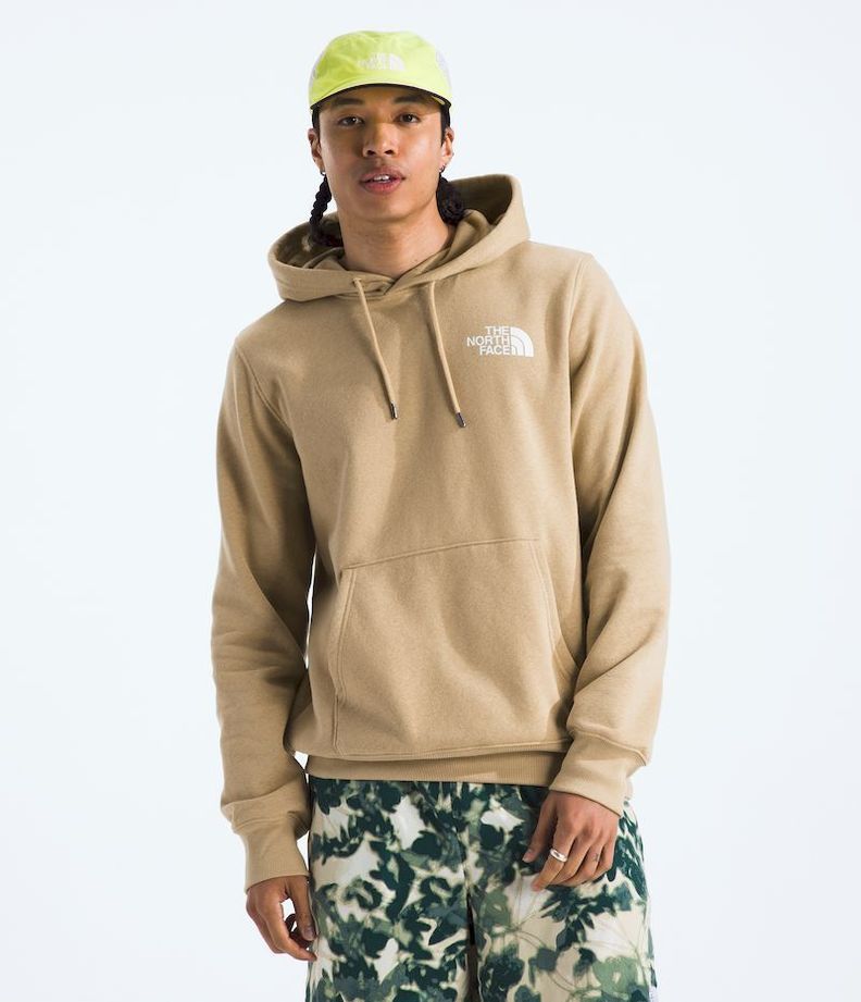 Poleron The North Face Hombre Box Nse Pullover Hoodie Gris-1