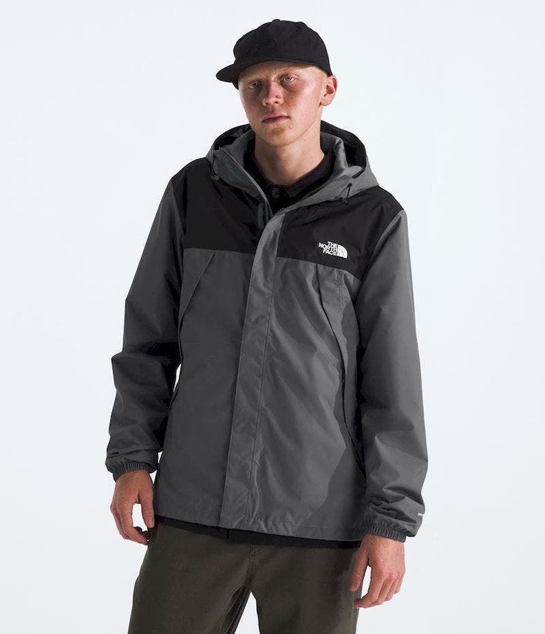 Chaqueta The North Face Hombre Impermeable Antora Gris-0