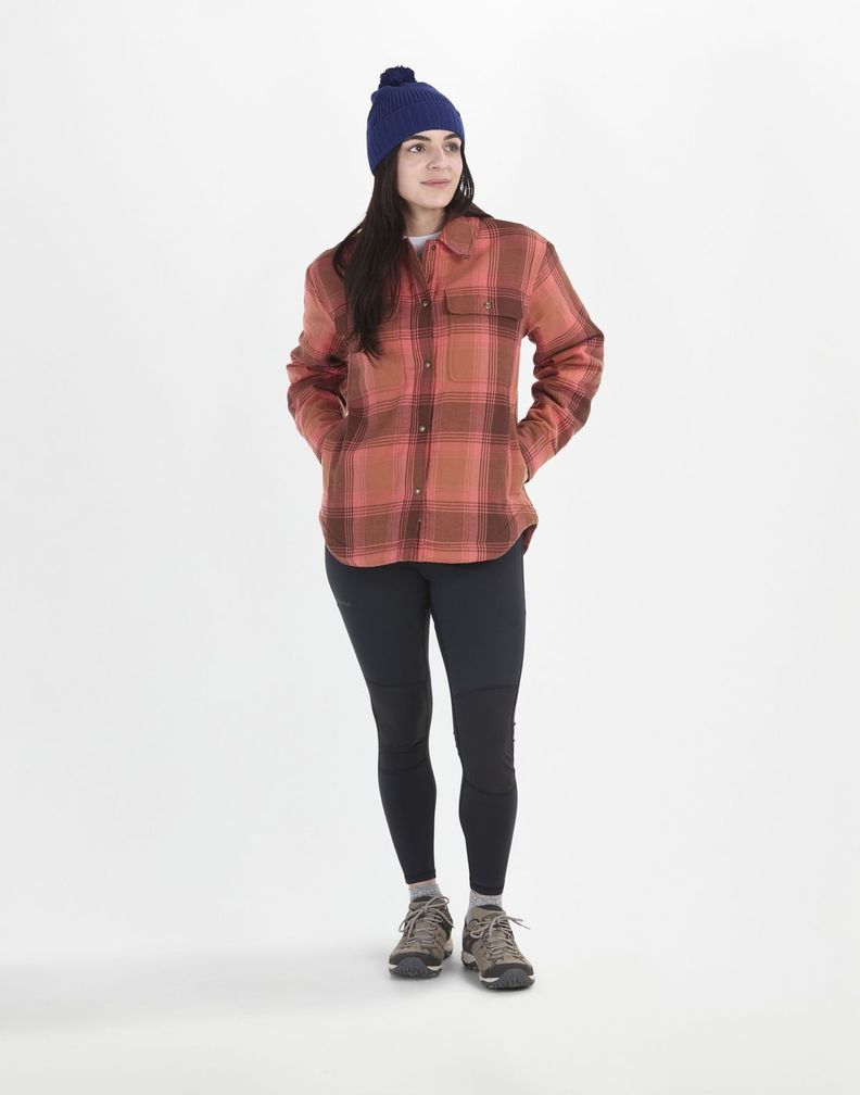 Chaqueta Marmot Mujer W Ridgefield Sherpa Flnl Jacket Naranja-2