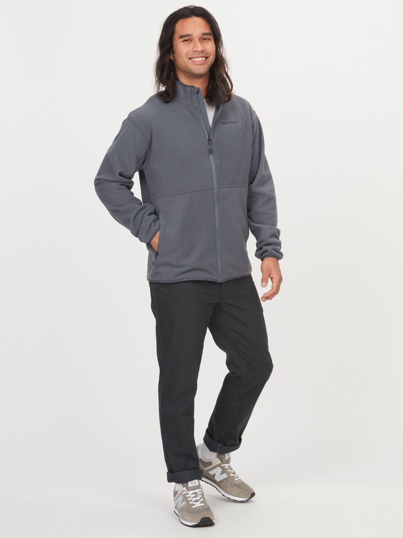 Polar Marmot Hombre Rocklin Full-zip Gris-2