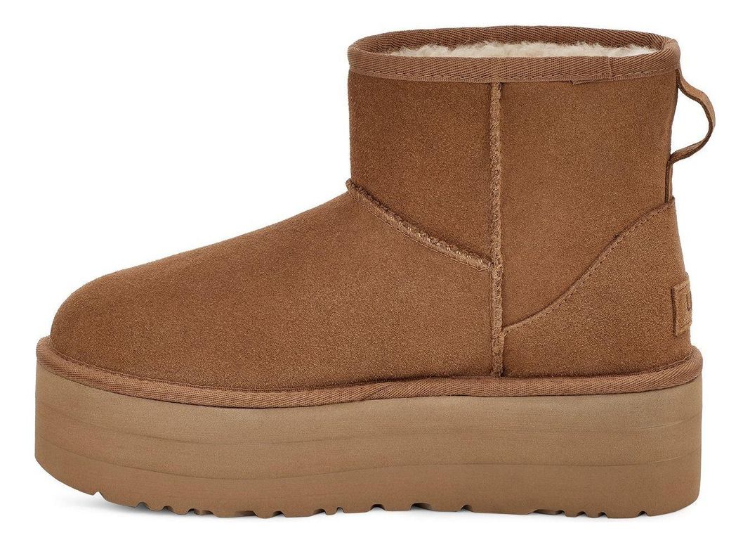 Bota UGG Mujer Classic Mini Platform Café-2