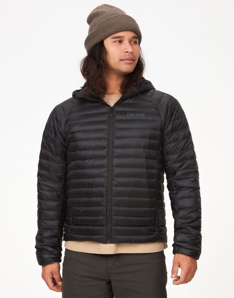 Chaqueta Marmot Hombre Hype Down Hoody Negro-0