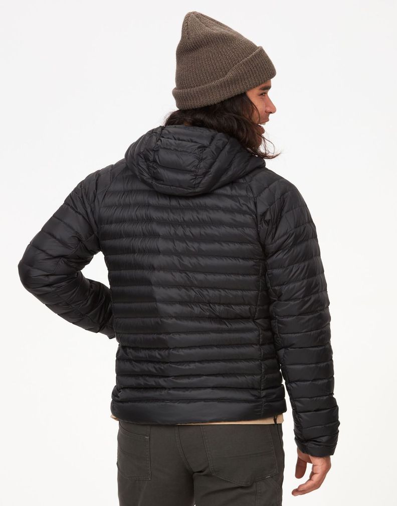 Chaqueta Marmot Hombre Hype Down Hoody Negro-1