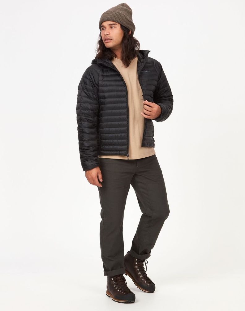 Chaqueta Marmot Hombre Hype Down Hoody Negro-2