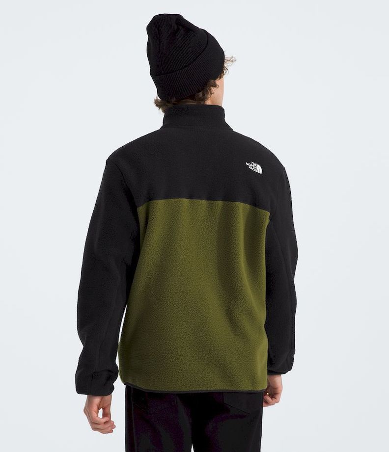 Polar The North Face Hombre Yumiori ¼ Zip Verde-1